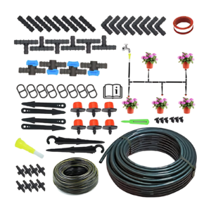 Garden Watering Drip Irrigation Kit For Plants, can be used to water plants in terrace, balcony, ground garden etc.