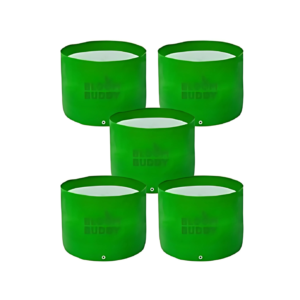 BloomBuddy HDPE Grow Bags 200 GSM, Round Sizes, Various Sizes, UV Treated, Best For Terrace Gardening, Balcony Gardening.