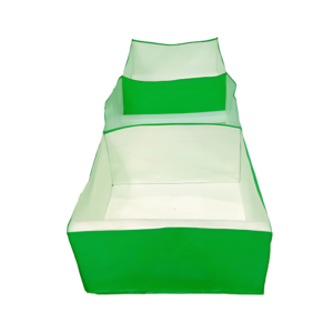 GARDECO 360 GSM HDPE UV Treated Heavy Duty Rectangle Type Grow Bags for Vegetable, Flower Plants