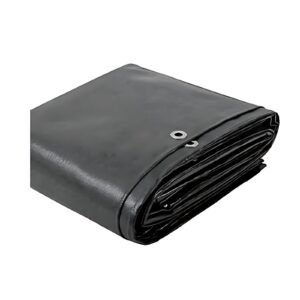 HDPE Tarpaulin 200 GSM UV Stabilized Material, Waterproof, Heavy Duty Material, (Color- Black)