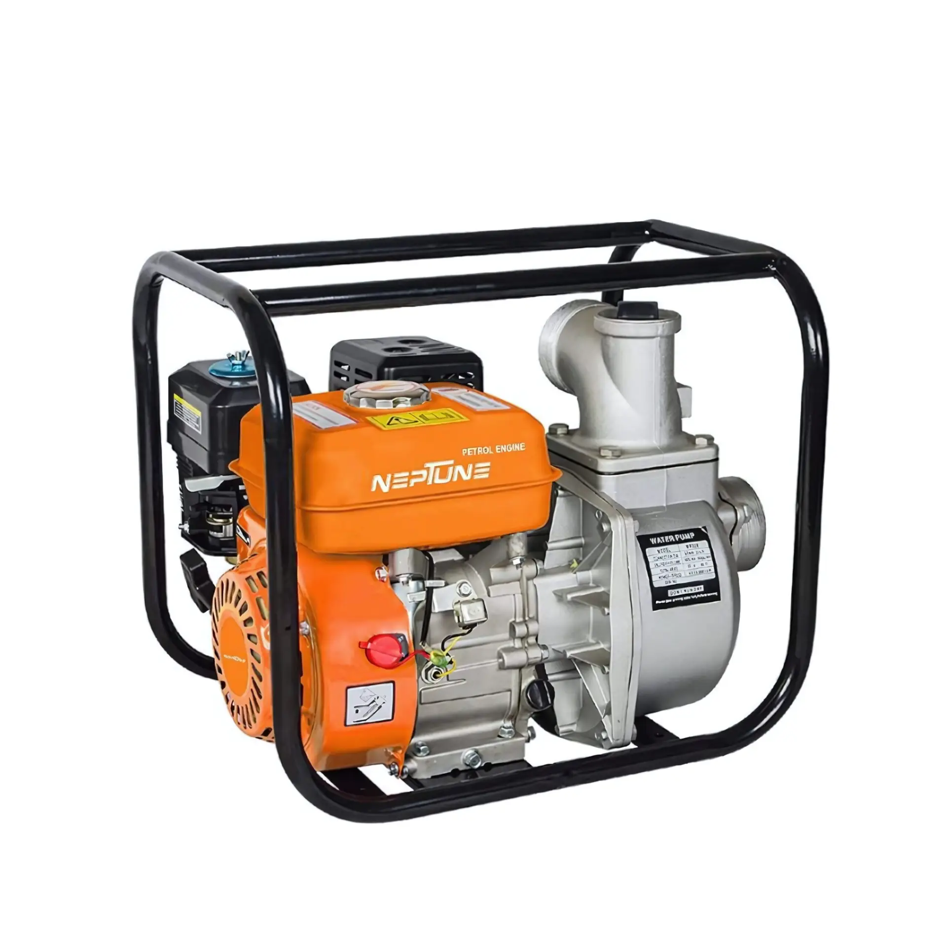 Neptune 6.5 HP 4 Stroke Petrol Water Pump Set, 3x3 Inch (Multicolour) NPP-30, Best for Multipurpose Use