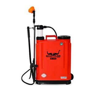 Balwaan BS-20M Gold Series Manual Sprayer, High Pressure Sprayer, Durable Material, 20 L Tank Capacity, Suitable for Spraying in Agriculture