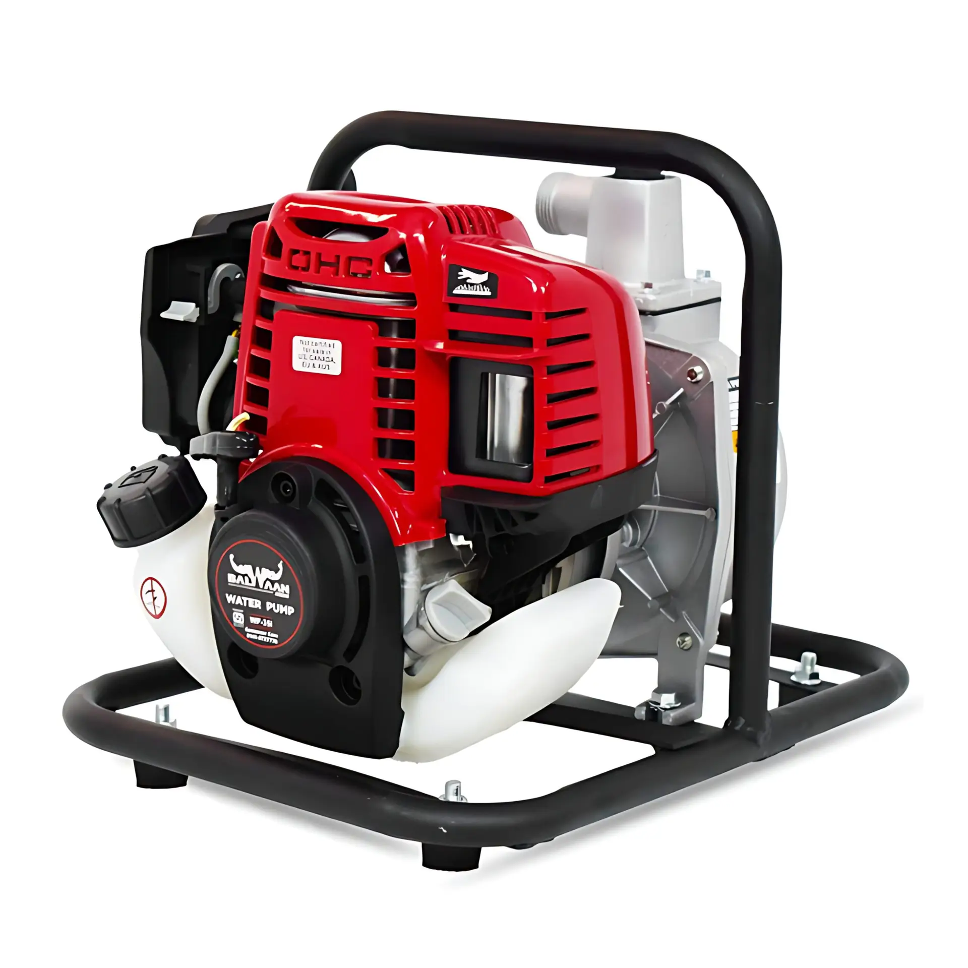 Balwaan WP-35i Water Pump, 4 Stroke 35cc ISI Engine Water Pump , Long Durable Working Hour