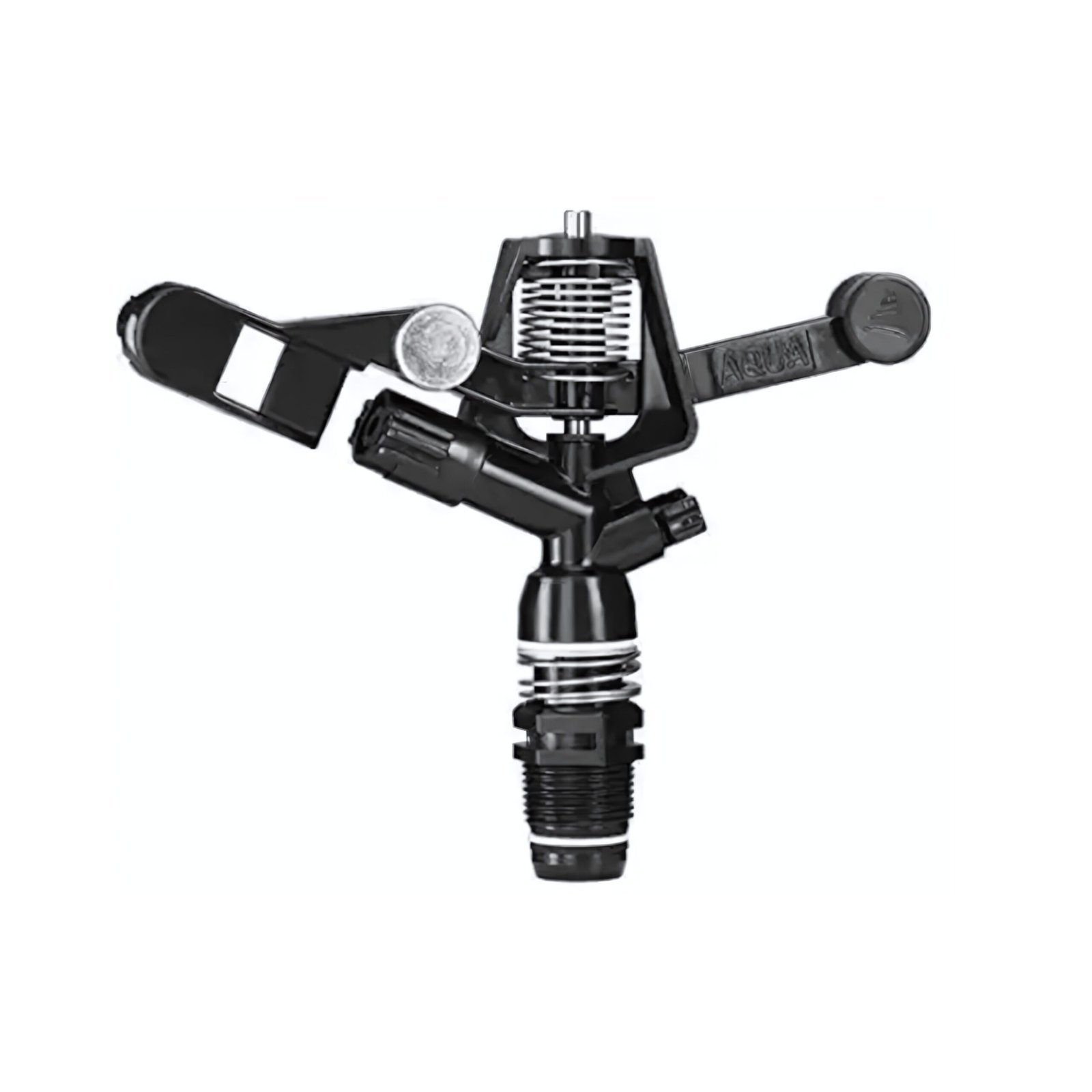 Mini Plastic Sprinkler 3/4 Inch(1.905 cm) Male Thread Sprinkler Ideal for Irrigation, Horticultural Applications