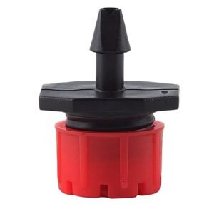 Adjustable Drippers Sprinklers Emitter, Thread Diameter: 0.25 Inch. Plastic Material.