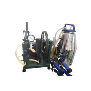 Single Bucket Electric Milking Machine 20-25 cows per hr with 0.5 HP motor