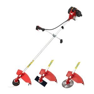 Neptune Brush Cutter BC-520, 52CC Engine, 3 in 1 Brush 2 Stroke Grass Trimmer with 3 Blades